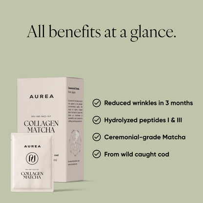 Collagen Matcha Sachets
